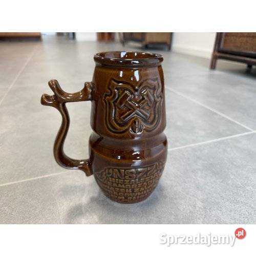 Unikatowy Kufel Kolekcjonerski NSZZ ZG Lublin Porcelana i szkło