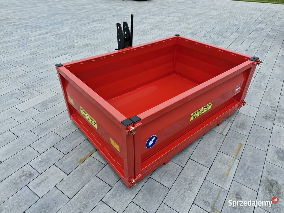 skrzynia transportowa na tył ciągnika tylny TUZ nieuszkodzony Dębowa Góra