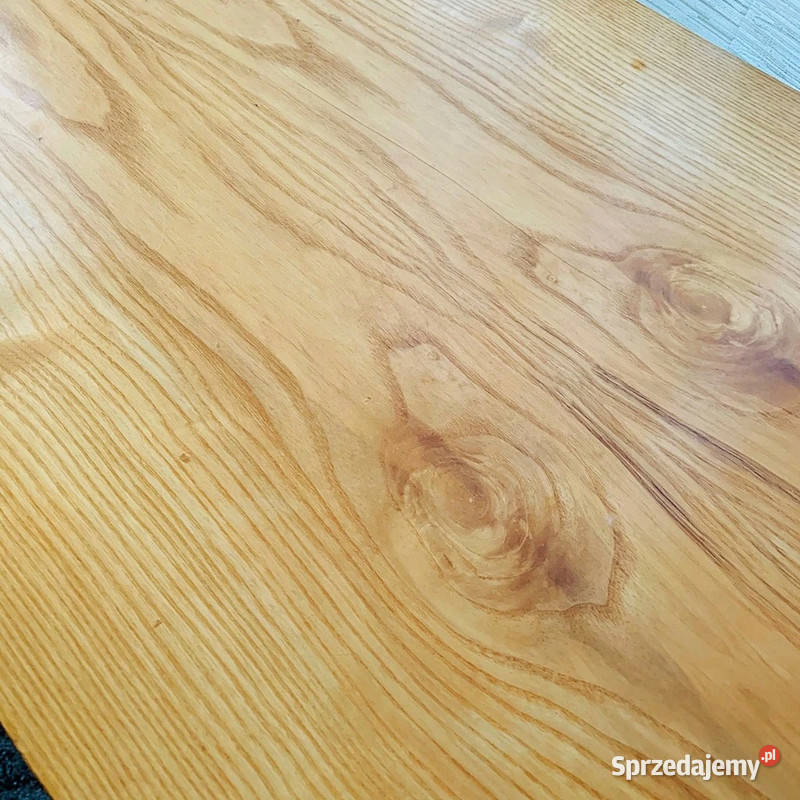 Stolik kawowy Vintage kolor jasnego drewna Stoliki kawowe i ławy mazowieckie Walendów