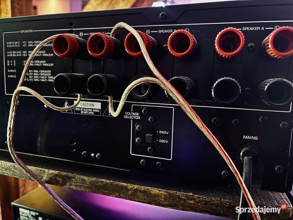 YAMAHA M60 przedwzmacniacz CX50 Wzmacniacze i pokrewne Trzciel