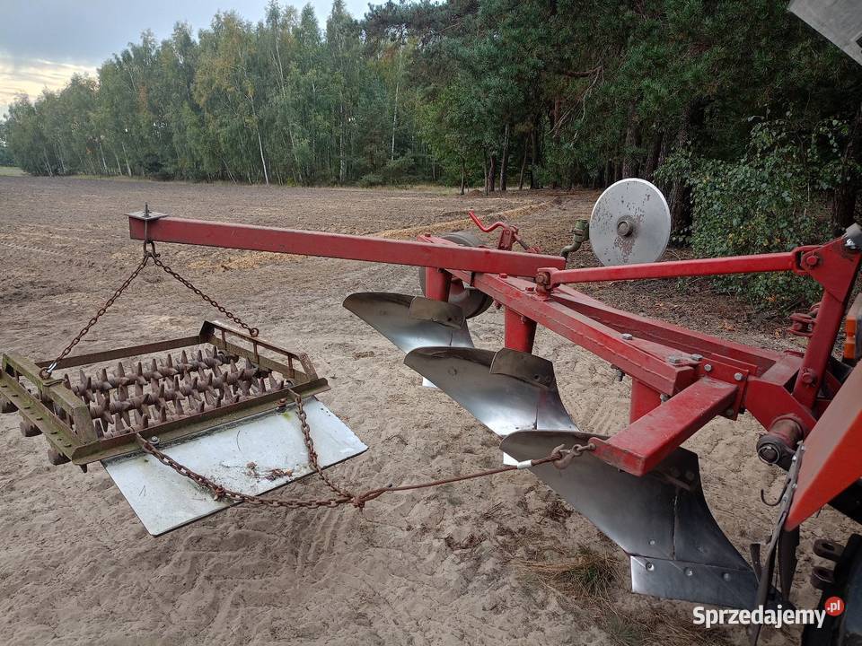 Pług Grudziądz 3 skibowy kolczatka krój wielkopolskie Chocz sprzedam