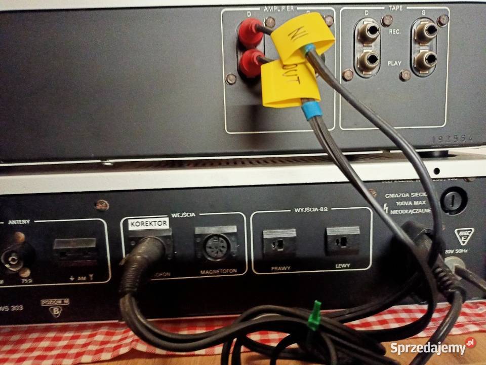 radio Tosca 303 88108MHz plus korektor graficzny Amplitunery