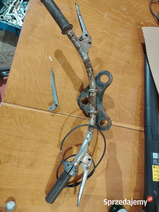 Kierownica Wsk 125 B1 B3 Garbuska klamki łódzkie