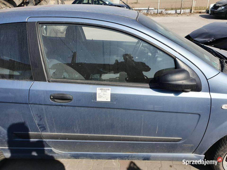 DRZWI PRAWE PRZÓD CHEVROLET KALOS
