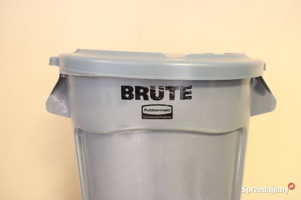 Kosz na śmieci Rubbermaid Brute 121 l z otworem Pszczyna