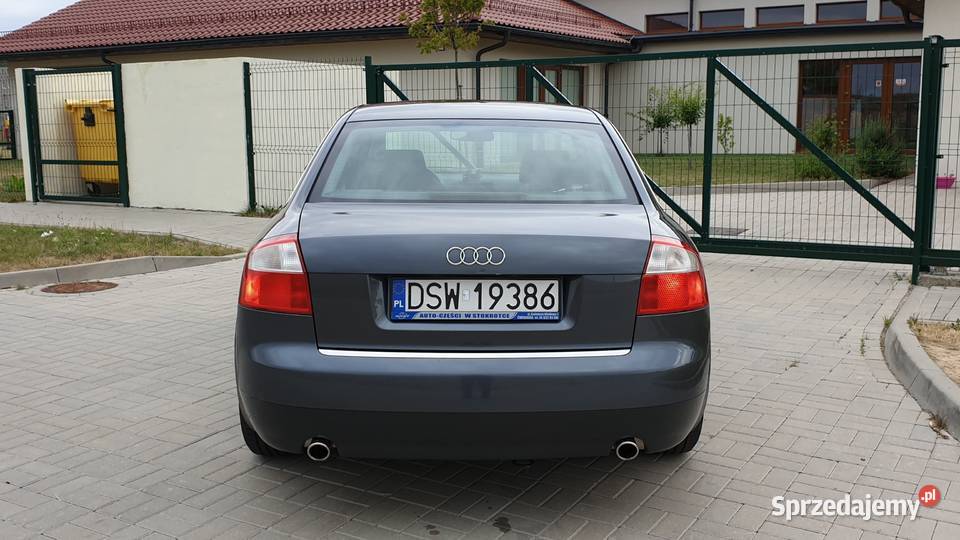 Audi A4 B6 18 Turbo 2001 r dolnośląskie Świdnica