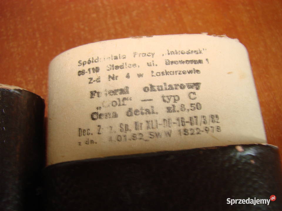 Futerał okularowy Golf typ C Pruszcz Gdański