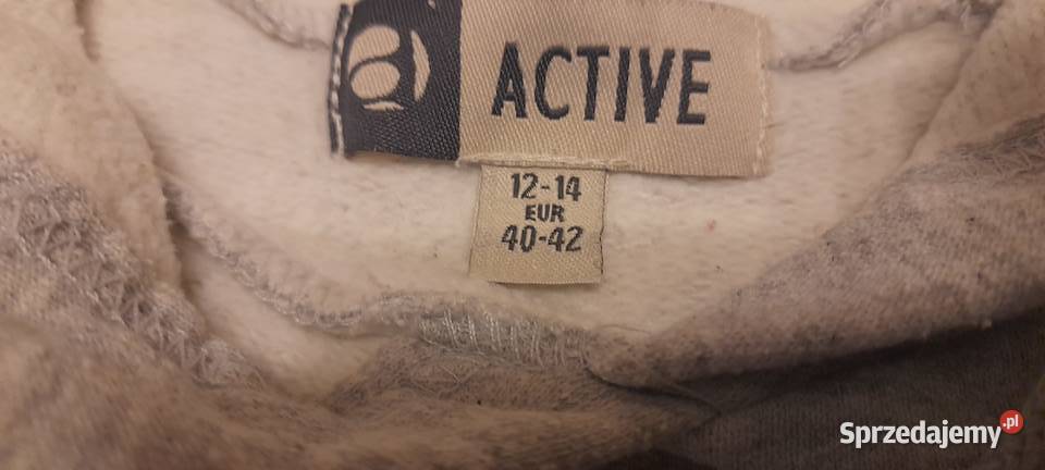 Bluza z kapturem bawełniana