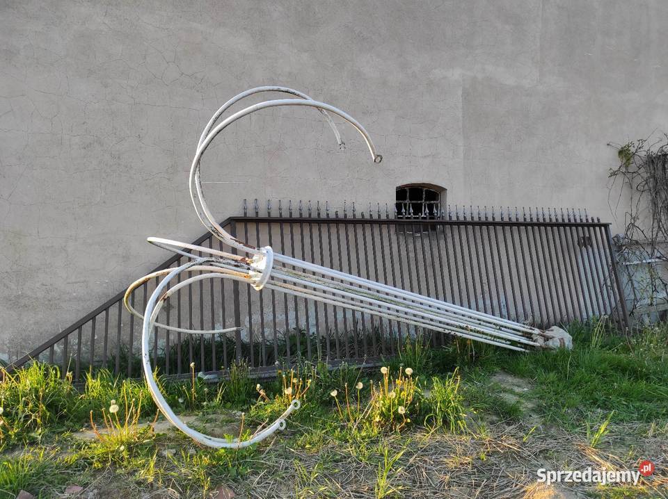 Wysoki metalowy kwietnik stojak na kwiaty Płock sprzedam