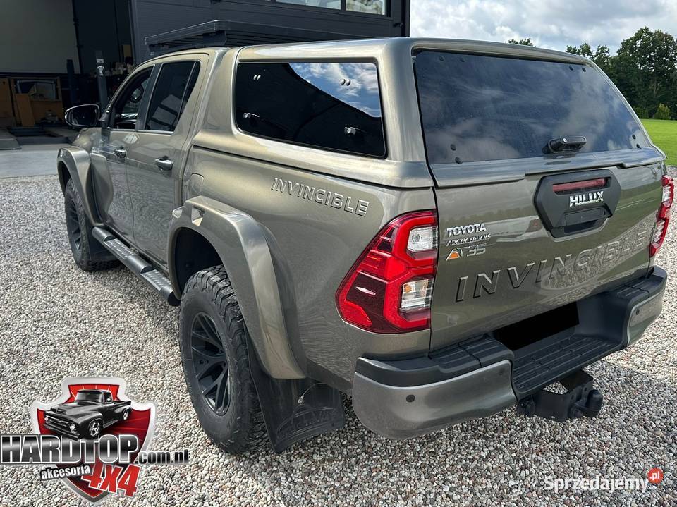 Zabudowa Hilux oryginalny HARDTOP Toyoty Szyby Pasłęk