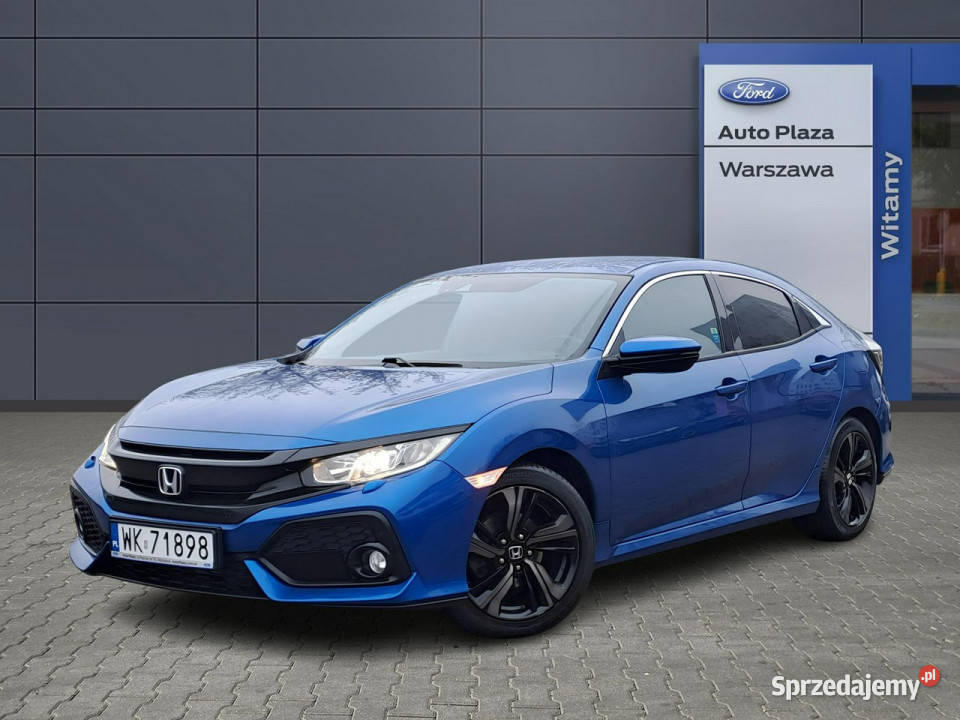 Honda Civic 10 VTEC Turbo 126 Comfort gwarancja lakier metallic Motoryzacja mazowieckie Warszawa