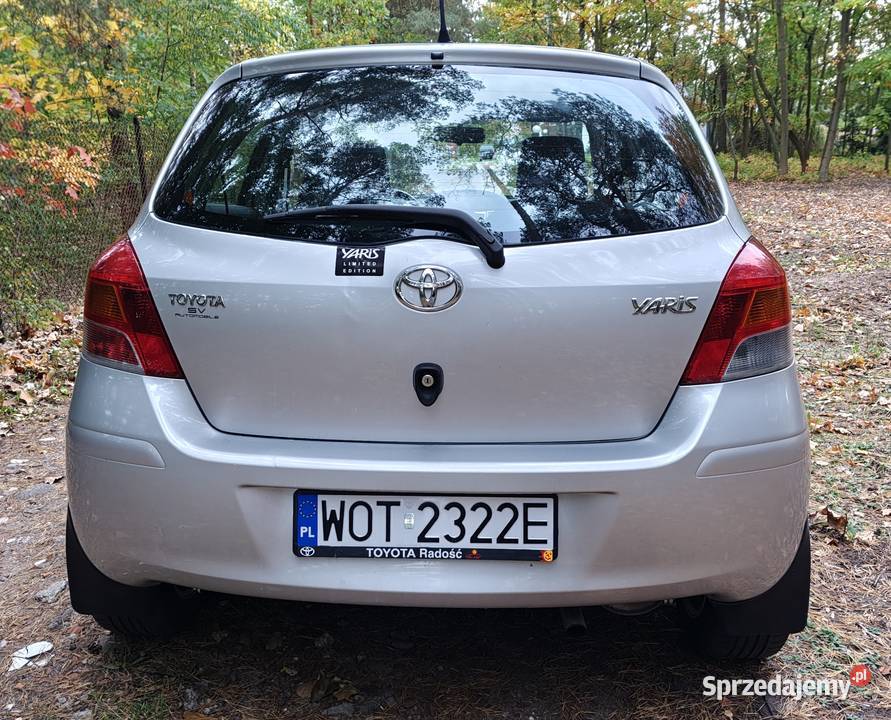 Toyota Yaris 133 automat mazowieckie Kopki