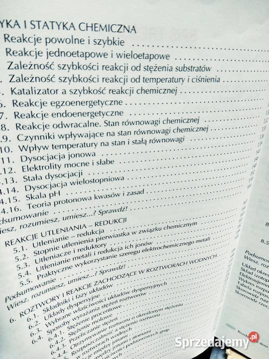 Chemia 1 żak rozszerzony podręcznik Warszawa
