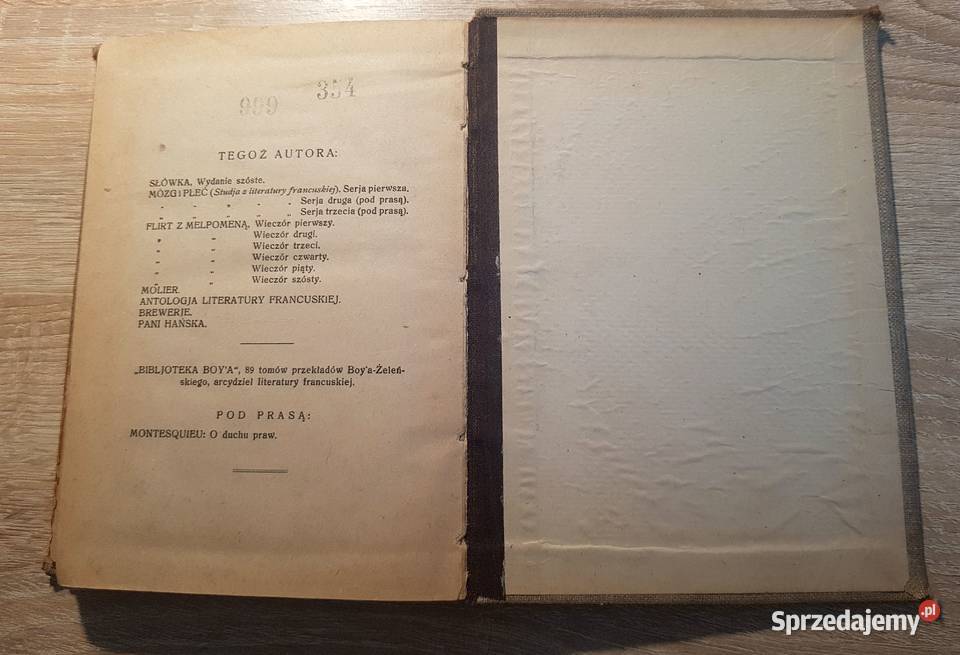 Balzac Kobieta porzucona 1926 podlaskie Białystok