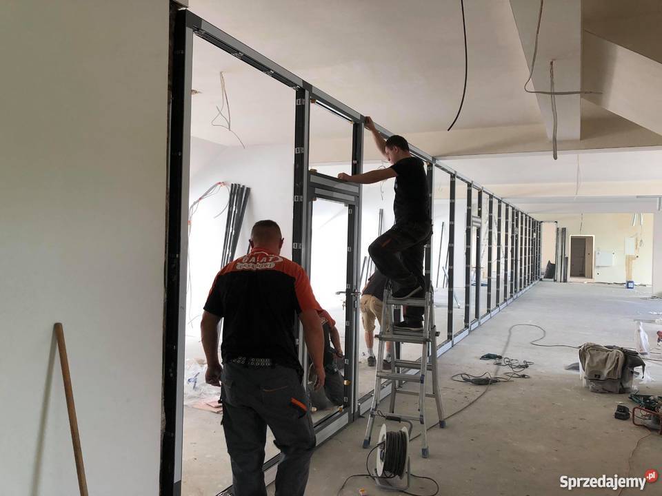 Stolarka aluminiowa przeciwpożarowa PPOŻ EI15 przeciwpożarowe Nowy Sącz