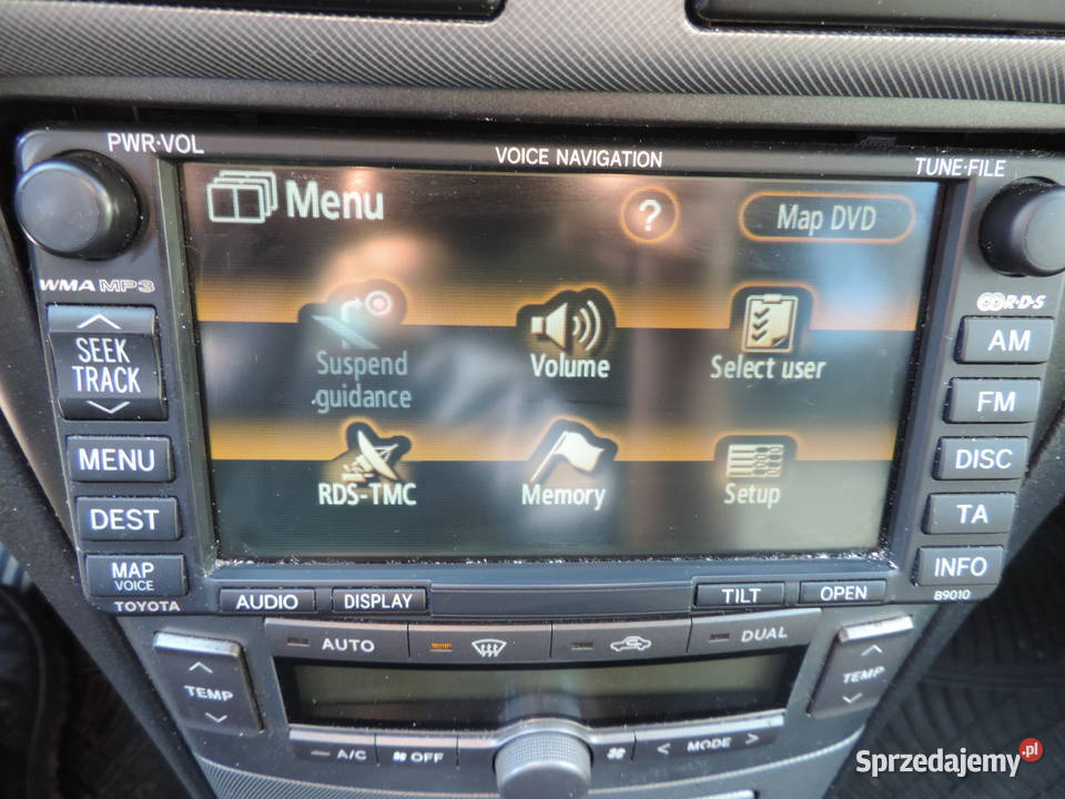 RADIO NAWIGACJA GPS TOYOTA AVENSIS T25 LIFT Nowy Sącz sprzedam