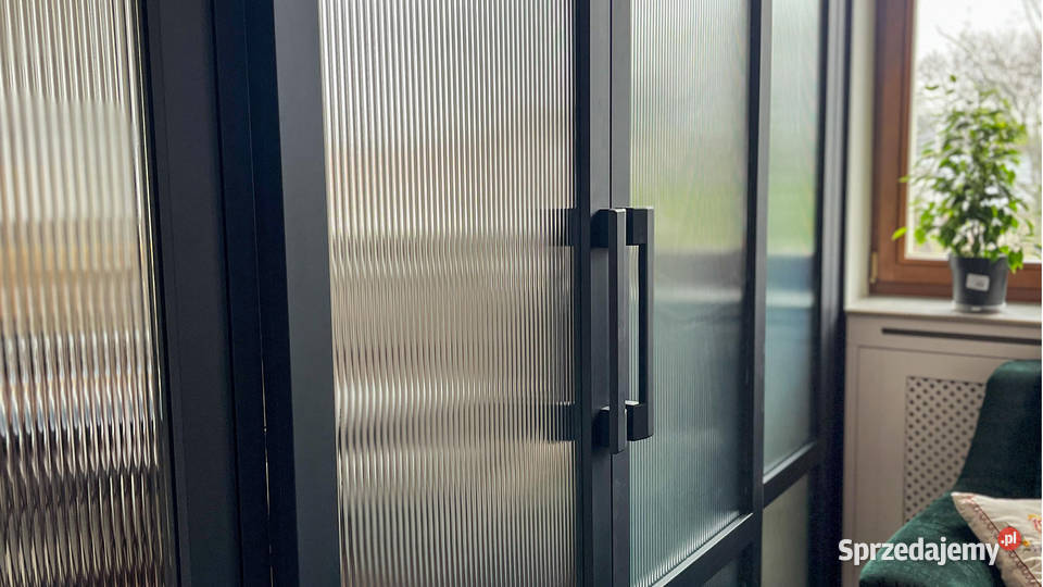 Czarny uchwyt do drzwi RAL komplet 2 sztuki Białystok