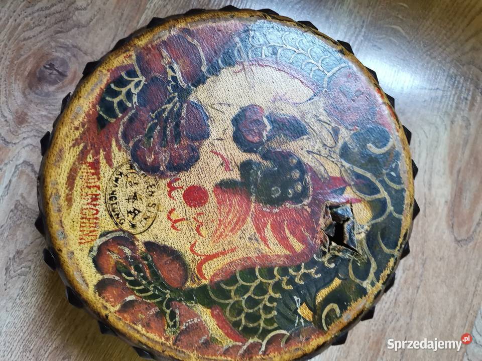 Stary bębenek Art Deco