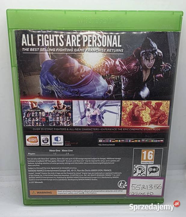 Gra Tekken 7 Xbox One Elbląg