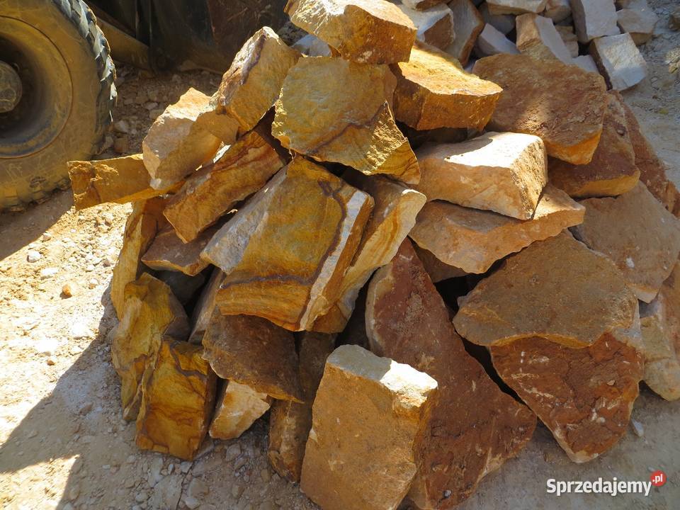 kamień murowy na murki skalne ogrodzenia mury łódzkie Radomsko