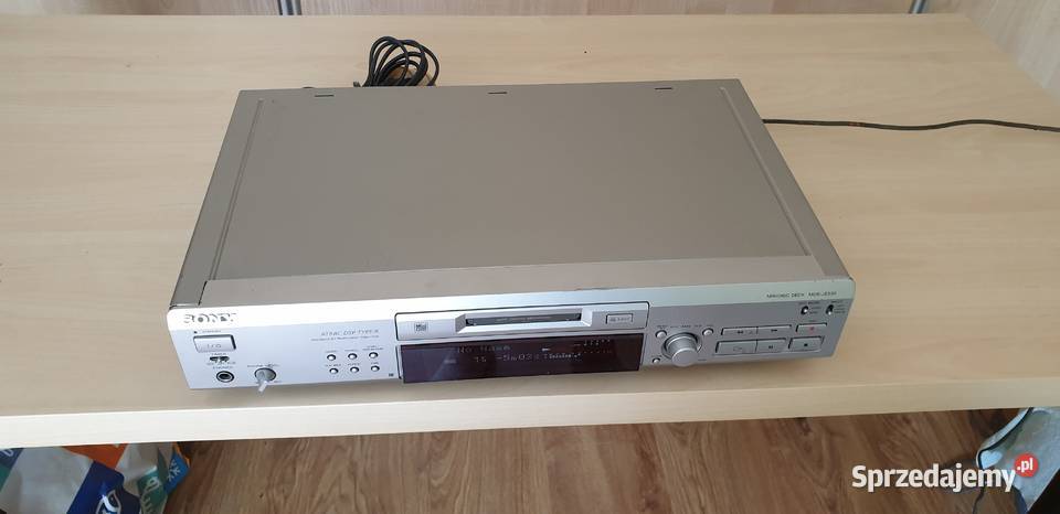 SONY MINIDISC PLAYER MDSJE530 Nowy Sącz sprzedam