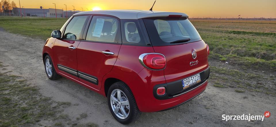 Fiat 500L 14TURBO 2015z Niemiec Bezwypadkowy Krosno
