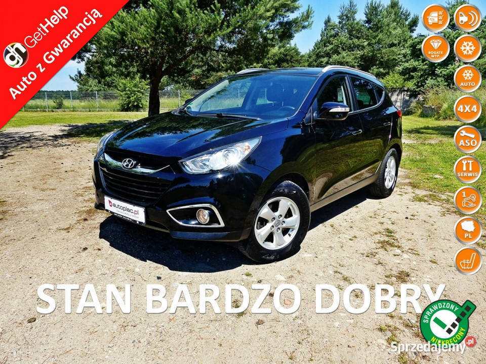 Hyundai ix35 20 CRDI 4x4ClimatronicPółSkóraPełna wielkopolskie