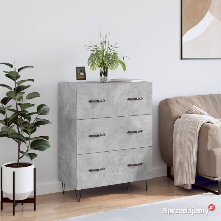 Szafka szarość betonu 695x34x90 materiał Szafki sprzedam