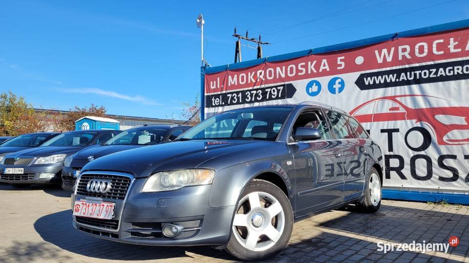 Audi A4 18 Turbo LPG Klima Alufelgi Zadbany dolnośląskie Wrocław
