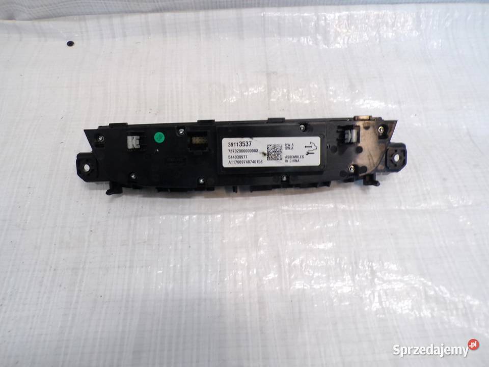 Opel Insignia B Panel Klimatyzacji 39113537