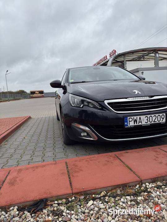 Peugeot 308 sw 16 ehdi Allure Full led ESP wielkopolskie Wągrowiec