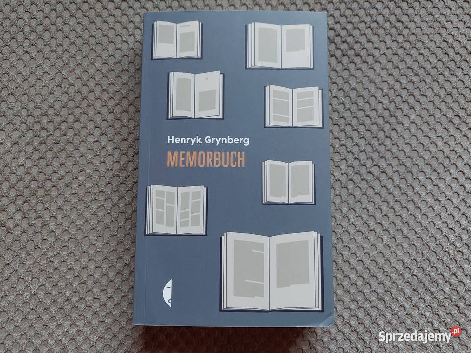 nowa Memorbuch Henryk Grynberg Kraków sprzedam