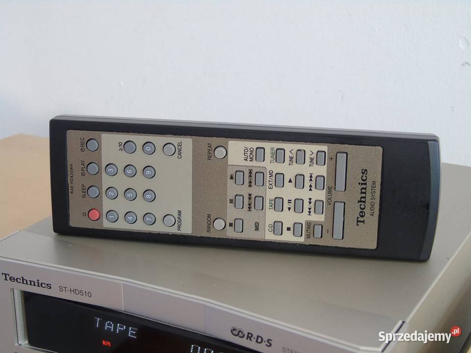 Wieża Technics SAHD510 710 pilot kolumny DOSTAWA Jasło