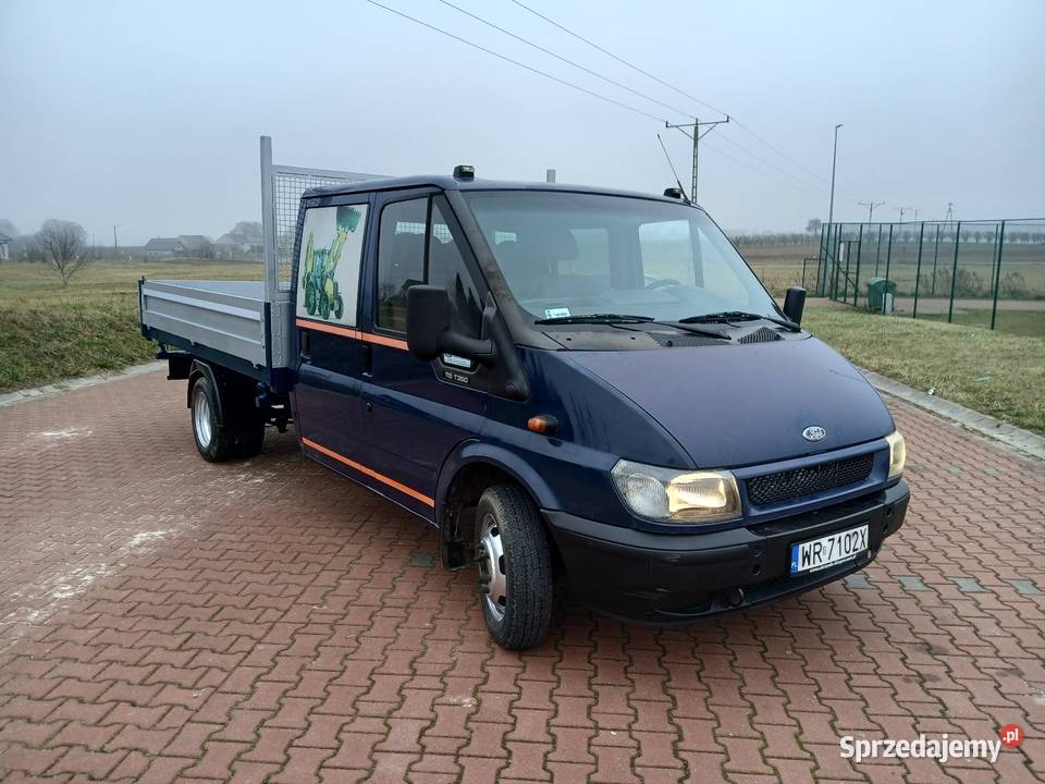 Ford transit 24 doka wywrotka kiper brygadówka sprzedam