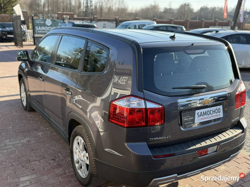 Chevrolet Orlando Gwarancja Automat Klima 7 osób relingi dachowe mazowieckie