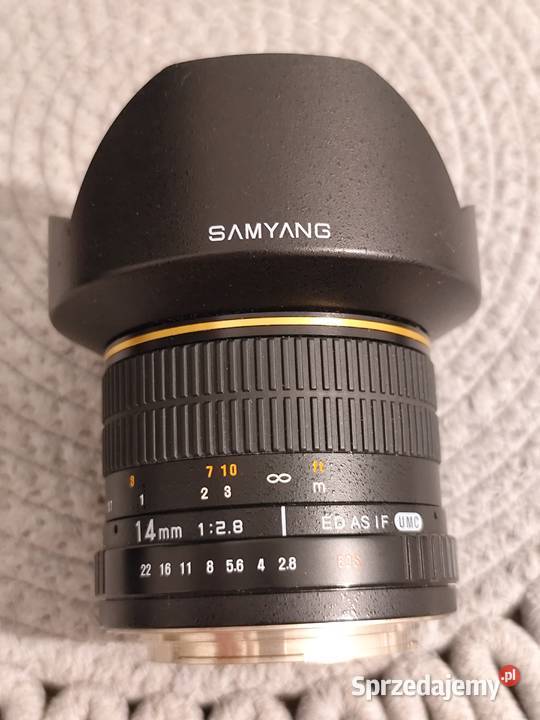 Samyang 14mm f28 Canon EF obiektyw szerokokątny