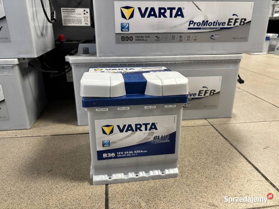 Akumulator 44ah 420a Varta b36 Akumulatory Zduńska Wola