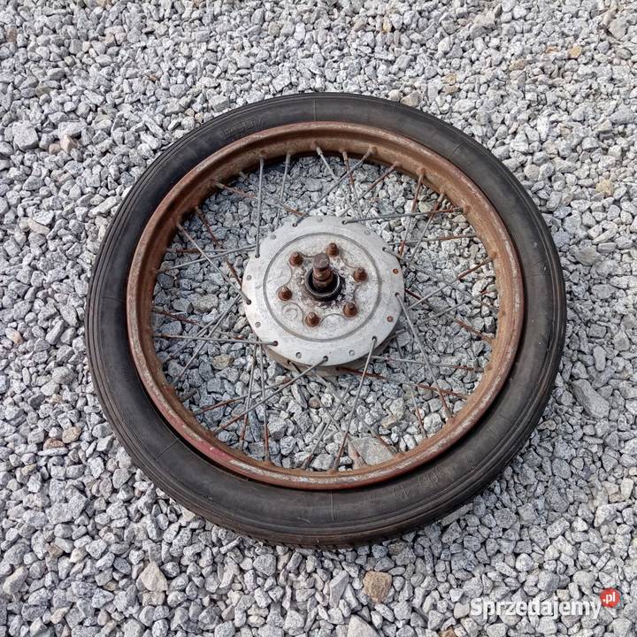 Koło tył SHL Gazela M17 PRL dolnośląskie Oława
