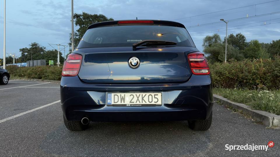 BMW 116d 2013 generalnym remoncie silnika czujnik zmierzchu dolnośląskie Wrocław