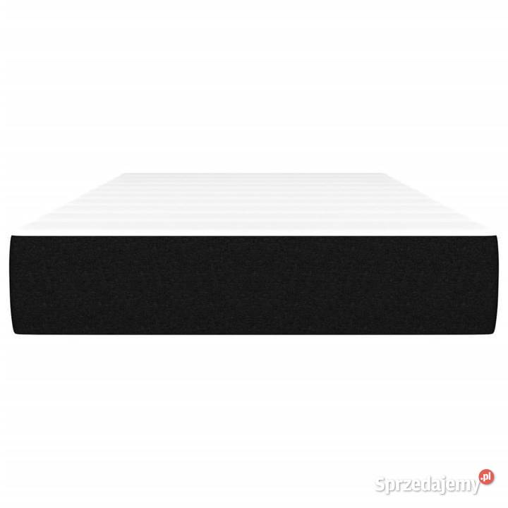 Materac kieszeniowy czarny 90x190x20 tkanina Warszawa