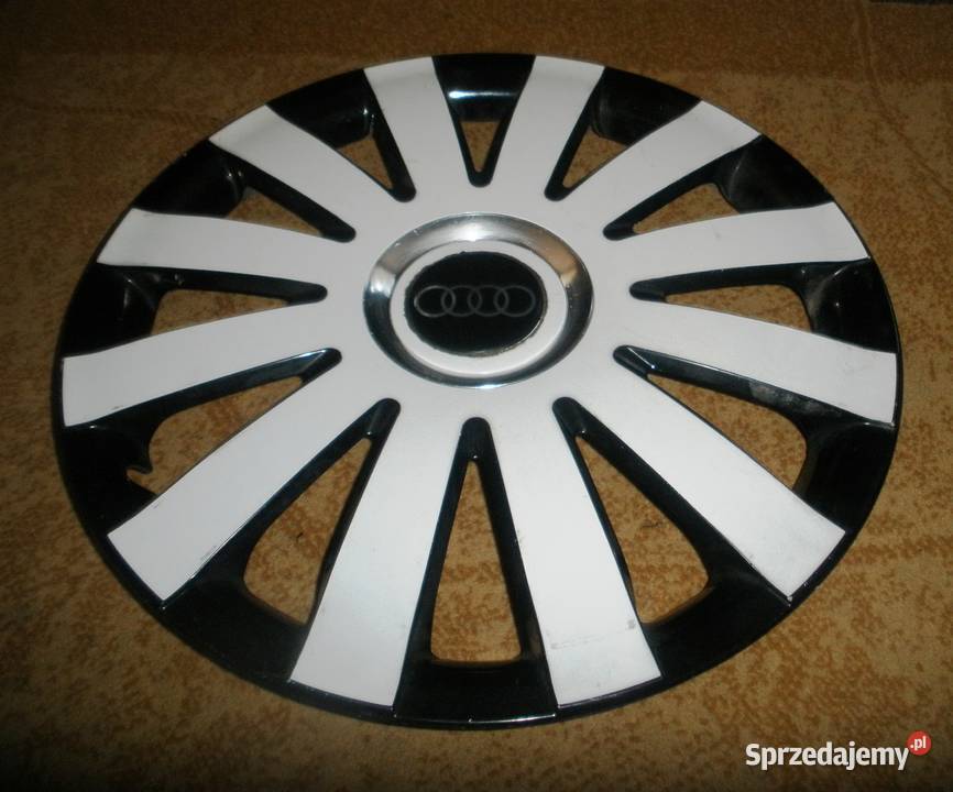 Kołpak Audi 16 białoczarny 1 sztuka