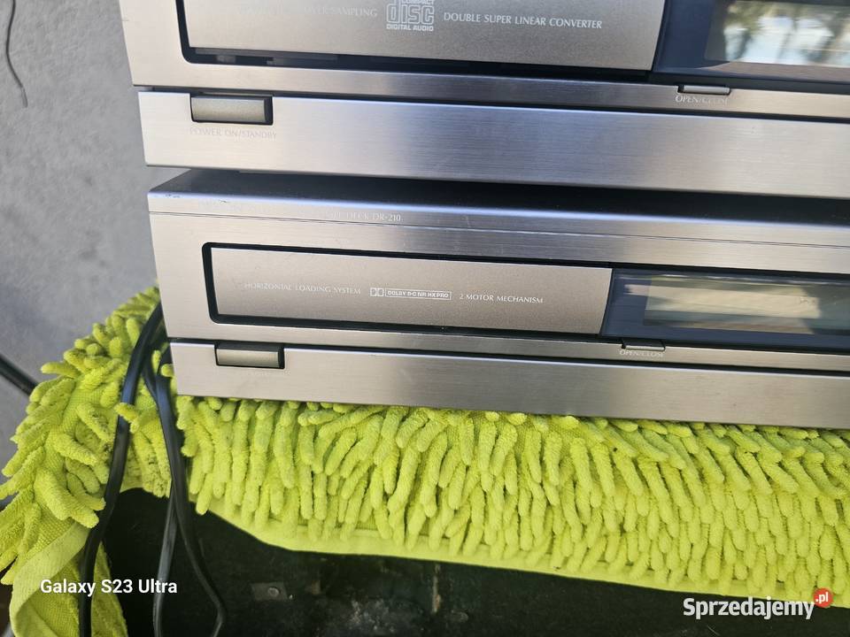 wieża segmentowa denon ampli deck cd stereo Chełm Śląski