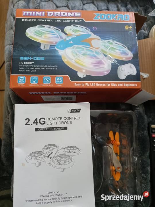 ZOOKRO SQN053 mini dron akrobacje QUADROCOPTER