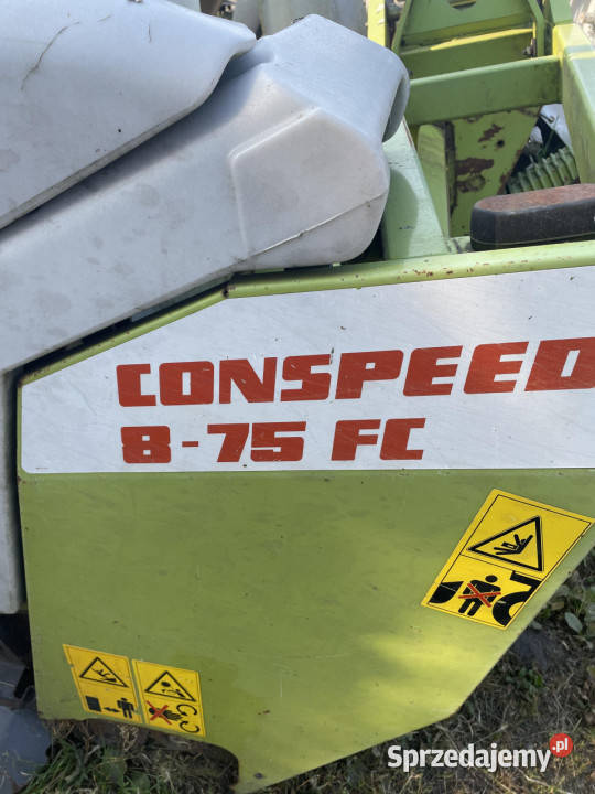 Claas Conspeed 875 FC przystawka do kukurydzy wielkopolskie Jastrzębniki