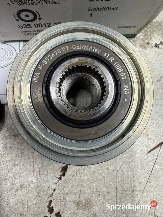 Sprzegiełko alternatora INA 535 0012 10 nowe Piła Kościelecka