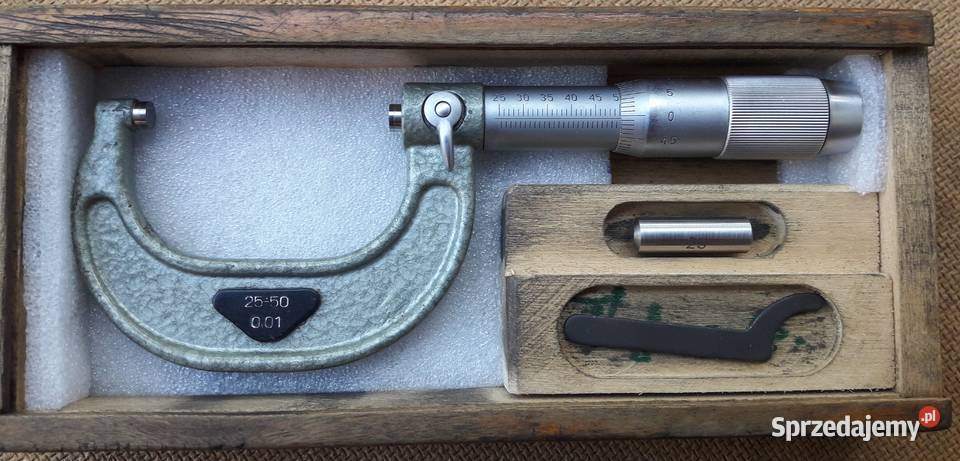 Mikrometr mikromierz zewnętrzny MMZb VIS 025mm
