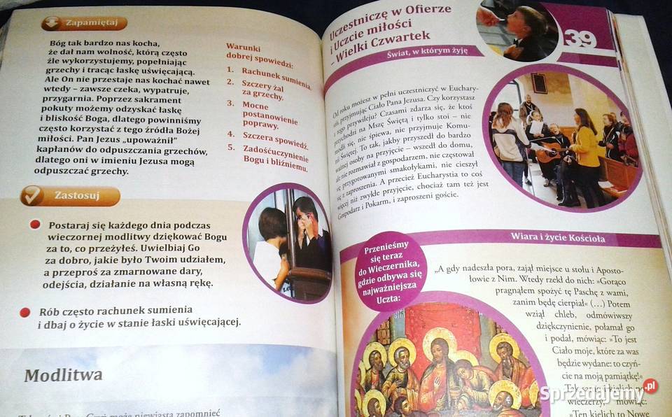 Religia 4 Jestem chrześcijaninem ks Waldemar Chełm sprzedam