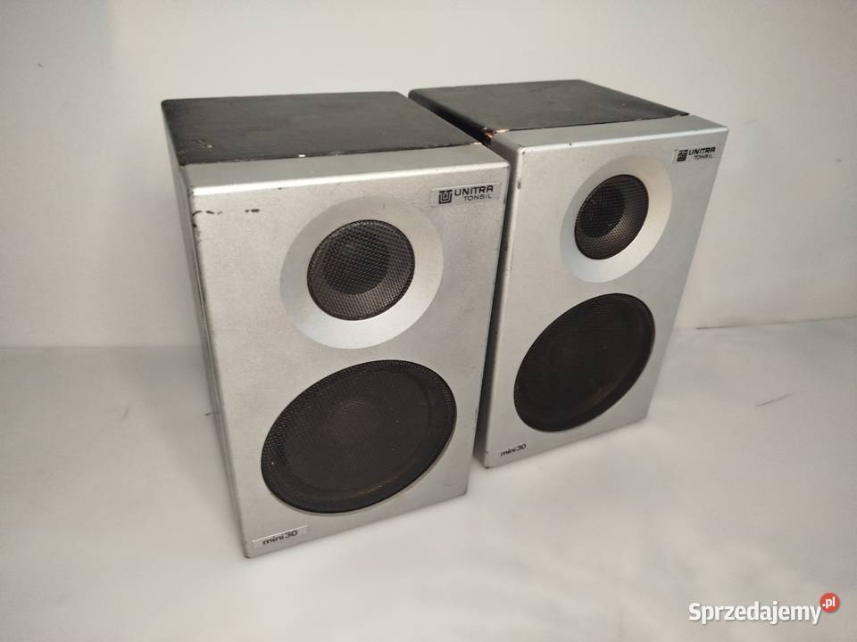 Kolumny Unitra mini 30 do naprawy na części Zgierz sprzedam