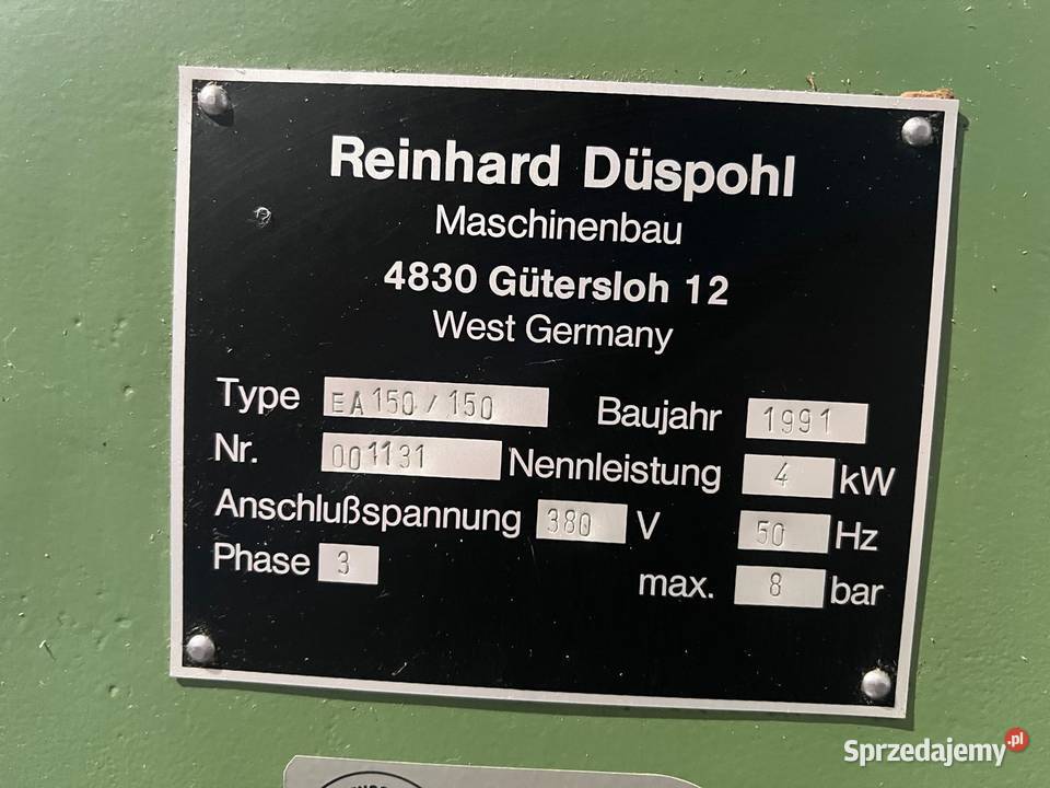 Piła do wycinania narożników DUSPOHL EA 150 Juszczyn