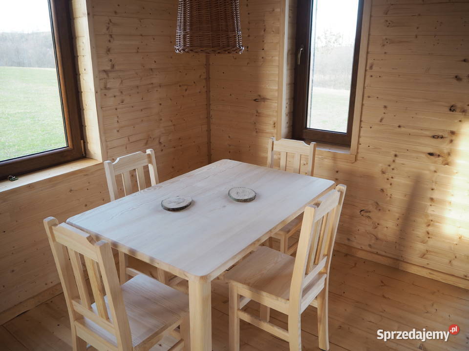 MASYWNY stół drewniany kuchenny 80x50 NOWY stoły Stoły Sosnowiec